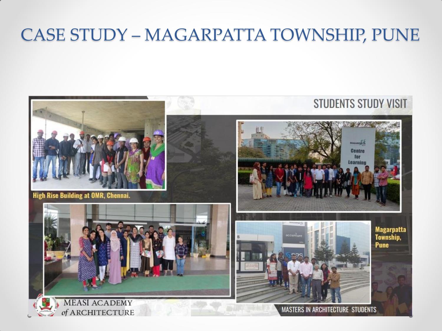 CASE STUDY – MAGARPATTA TOWNSHIP, PUNE