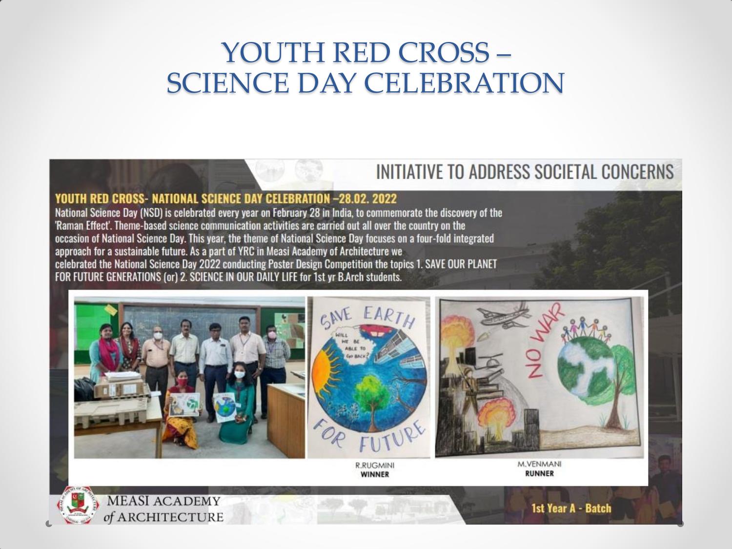 YOUTH RED CROSS–SCIENCE DAY CELEBRATION-1